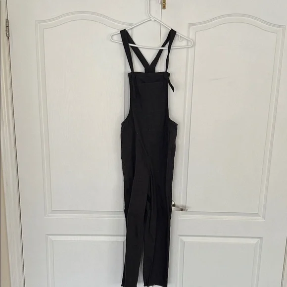 aerie Werk Play Twill Overalls - Picture 4 of 9